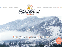 Tablet Screenshot of hotelpearldalhousie.com